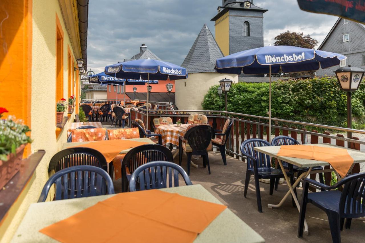 Gasthof Zum Goldenen Hirschen Hotel Geroldsgrun ภายนอก รูปภาพ